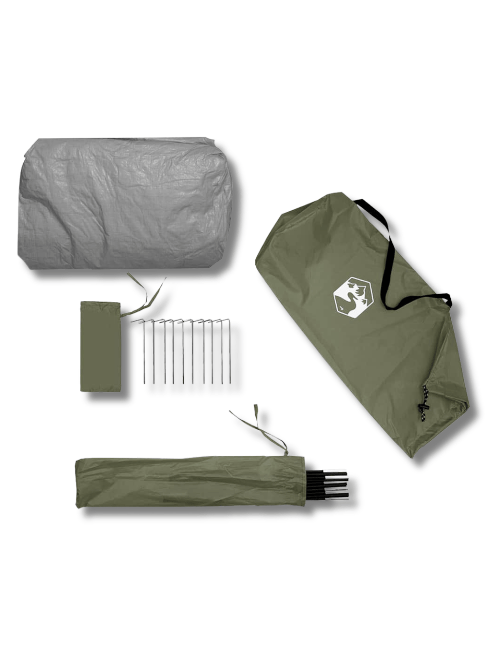 tente demi lune peche