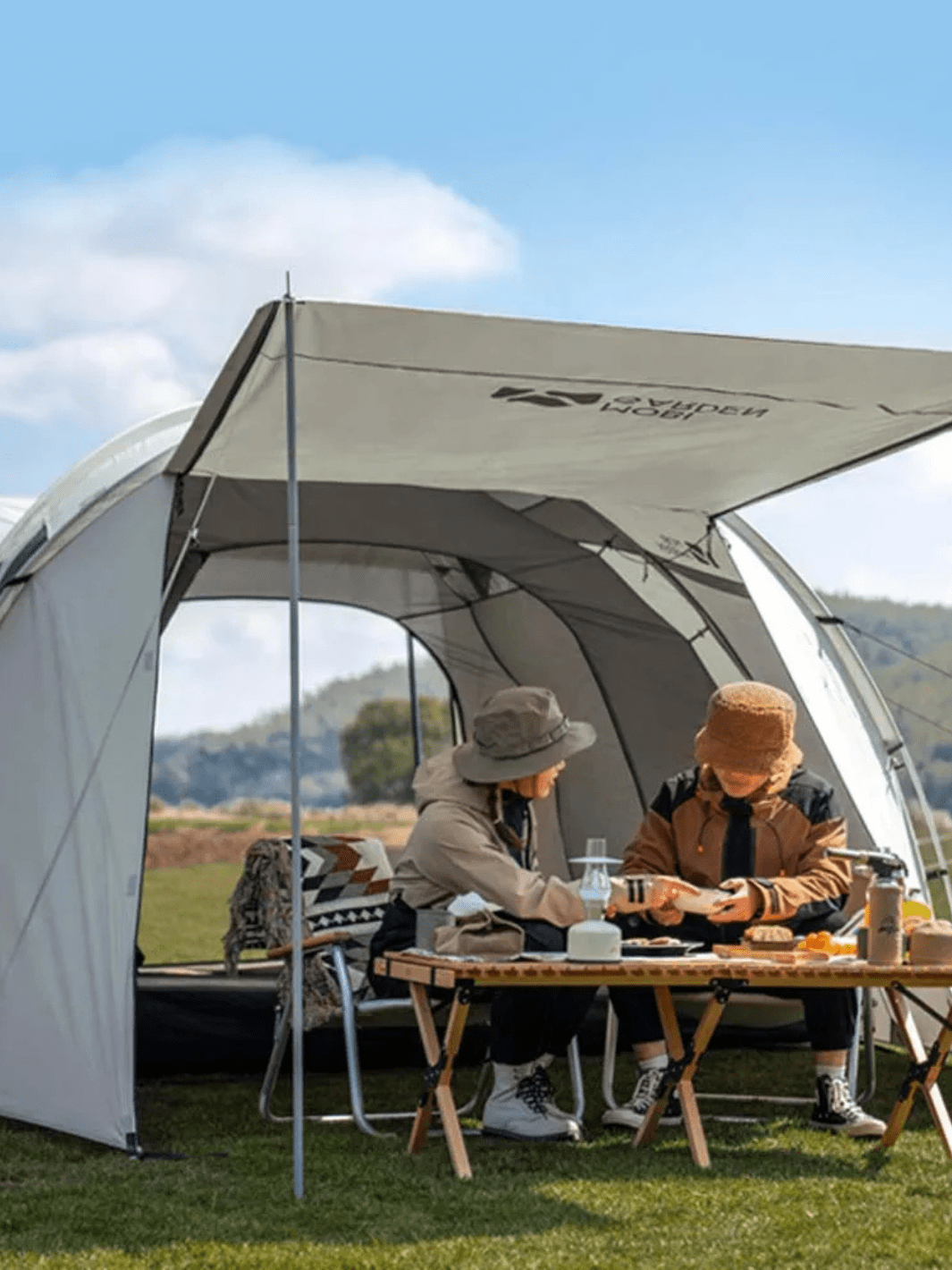 tente dome 4 personnes