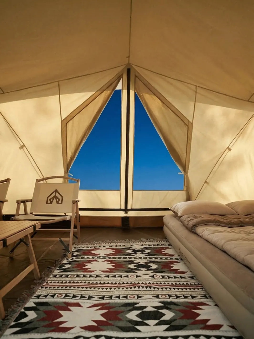 Tente en coton | respirante et durable