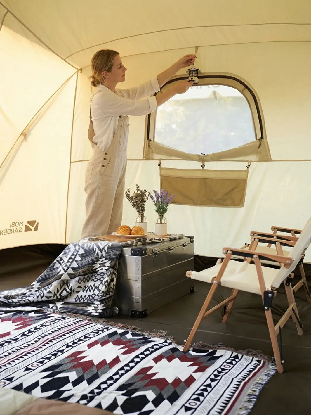 Tente en coton | respirante et durable