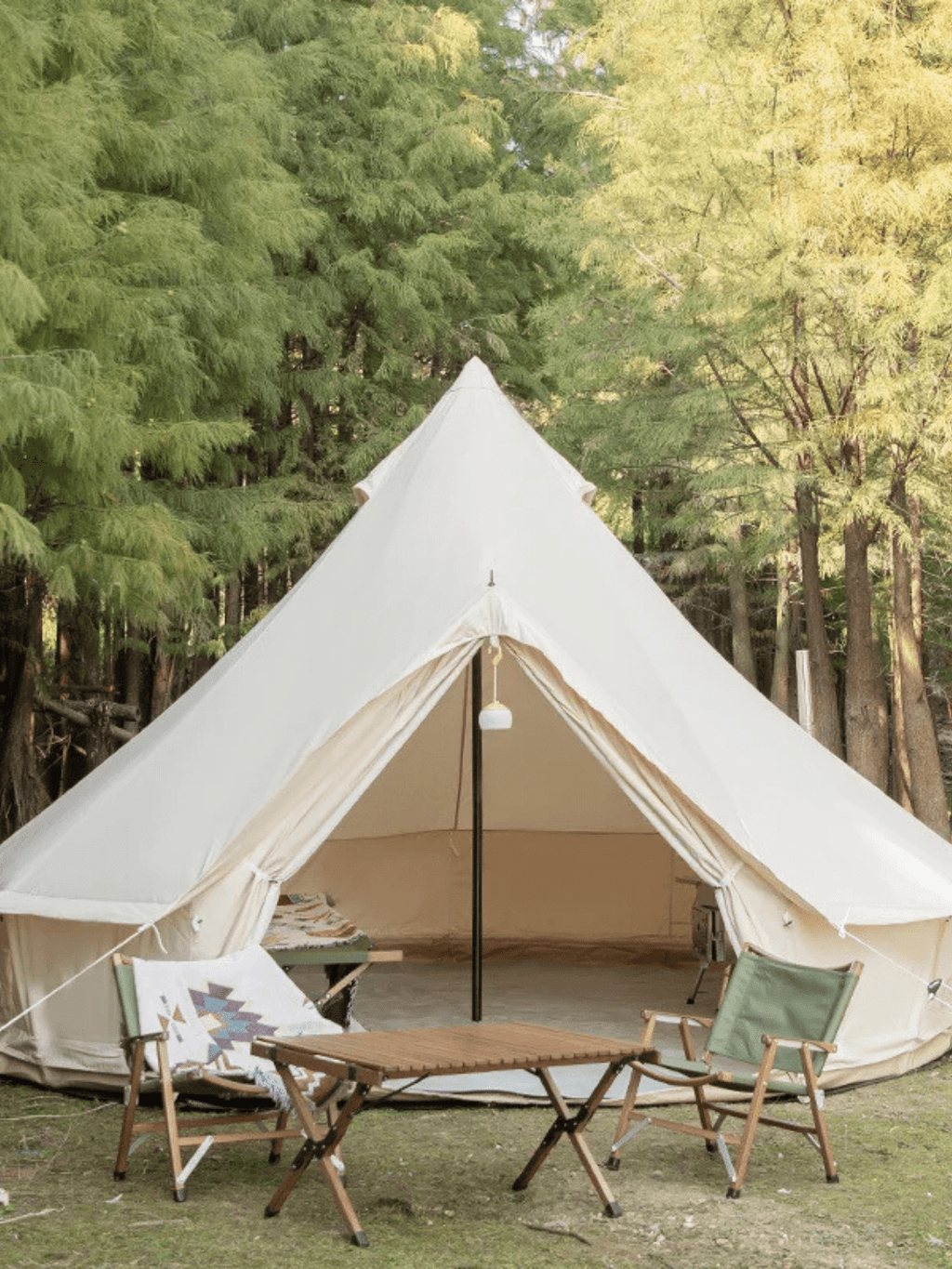 tente en coton familiale