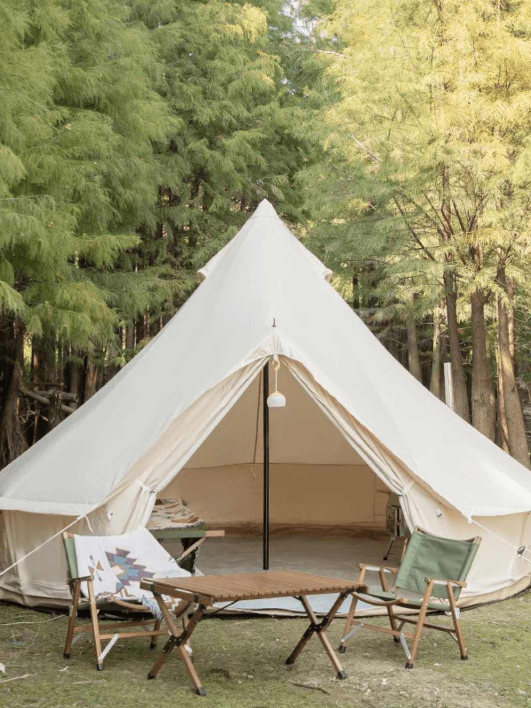 tente en coton familiale