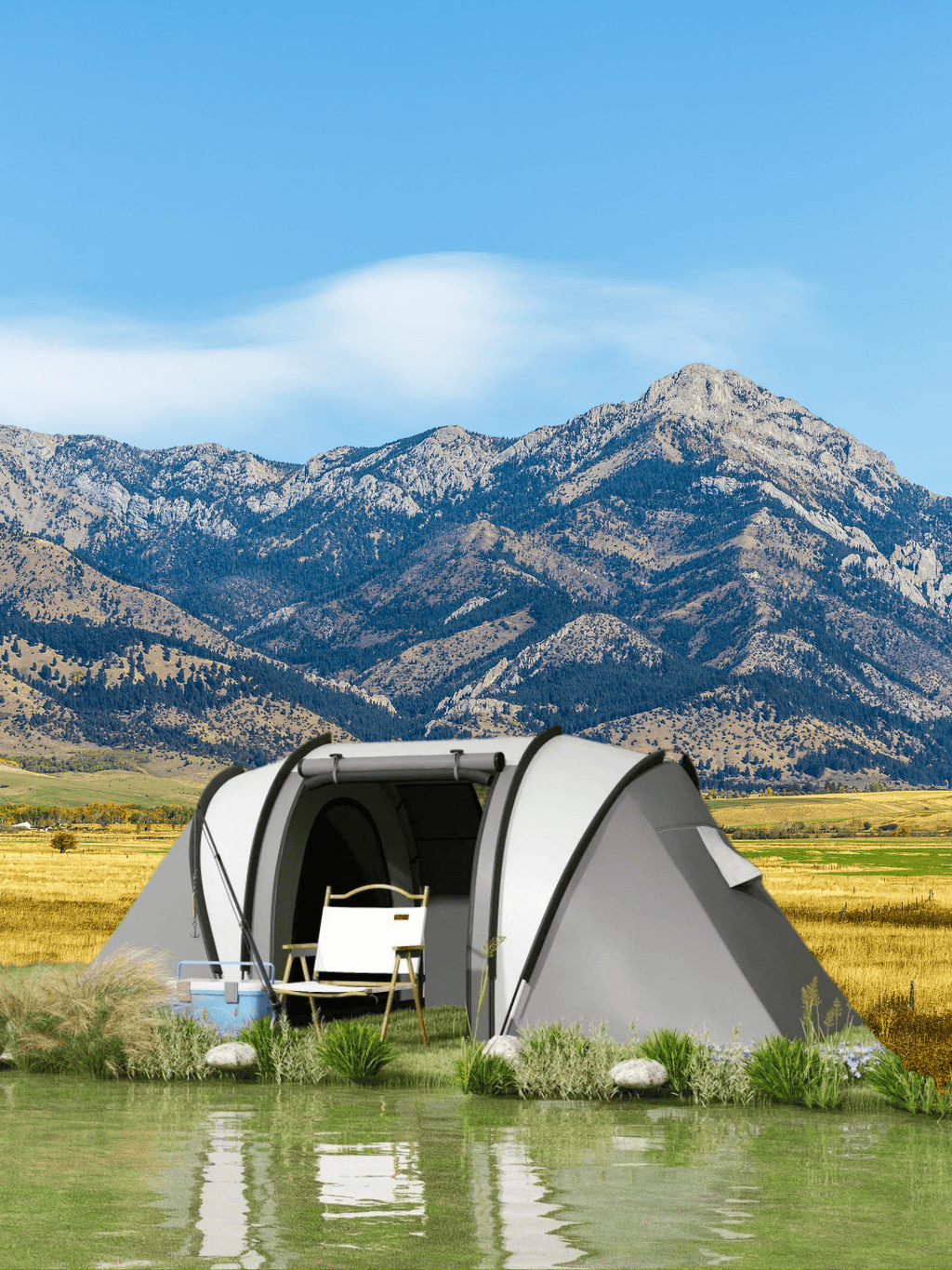 tente familiale 3 chambres