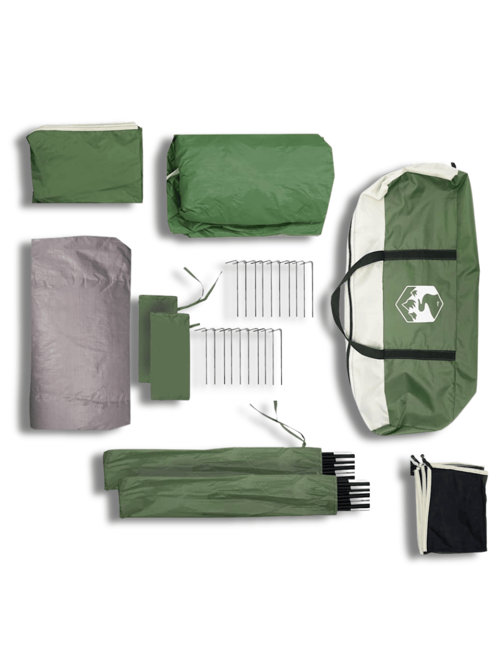 Tente familiale 5 personnes | 2 chambres