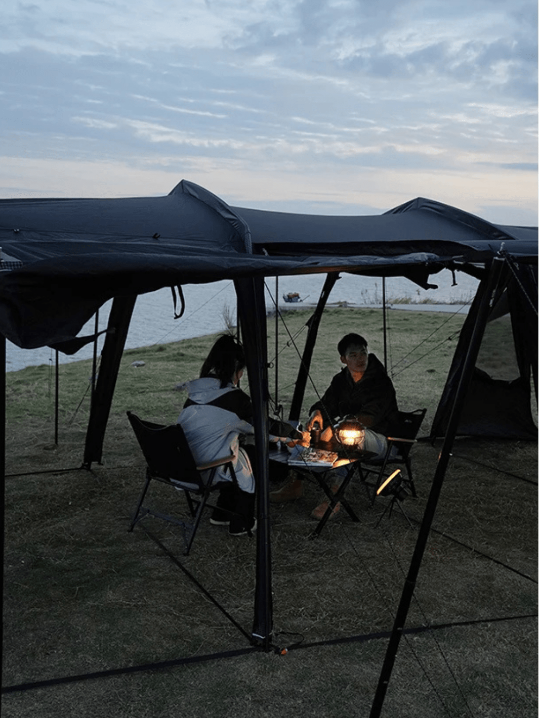 tente familiale fresh and black