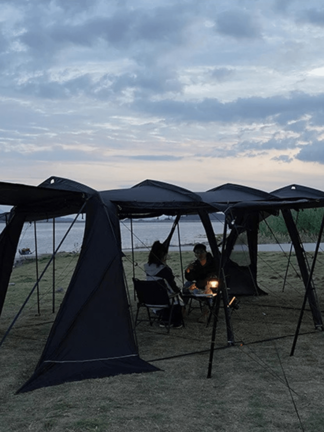 tente familiale fresh and black