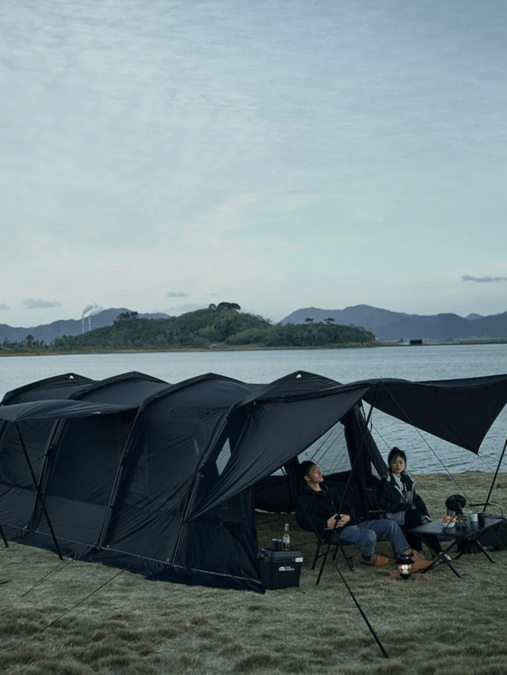 tente familiale fresh and black