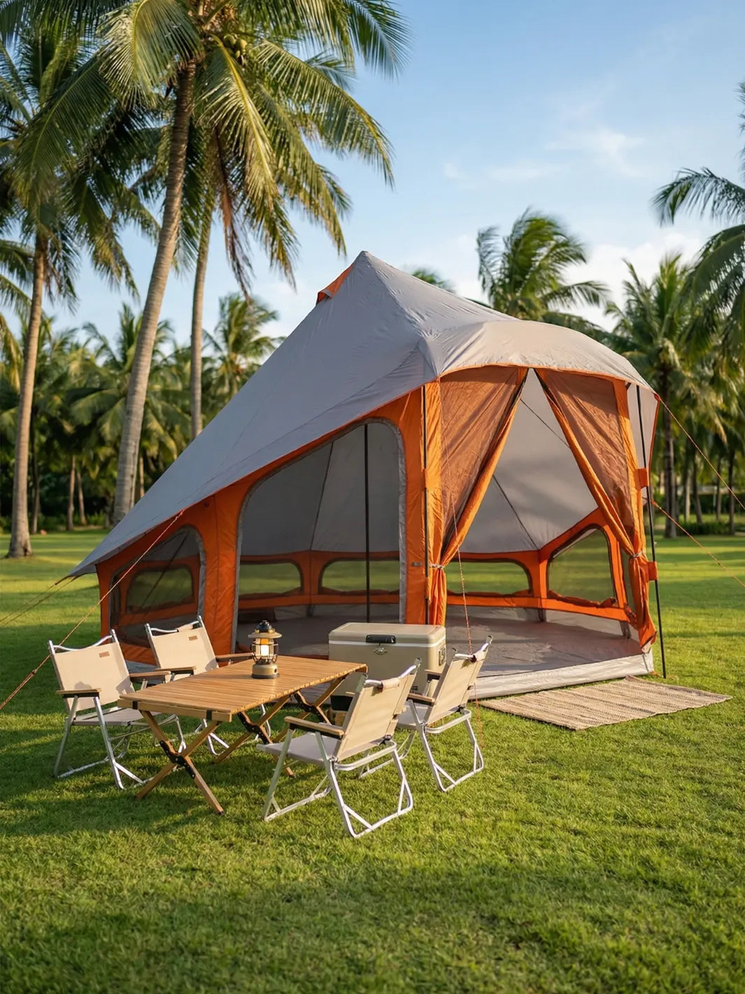 Tente familiale tipi 6 personnes | Espace & confort