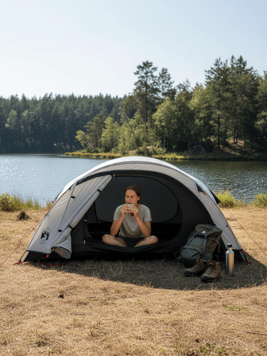 Tente Fresh & Black 1 personne | Fraîcheur & sommeil réparateur