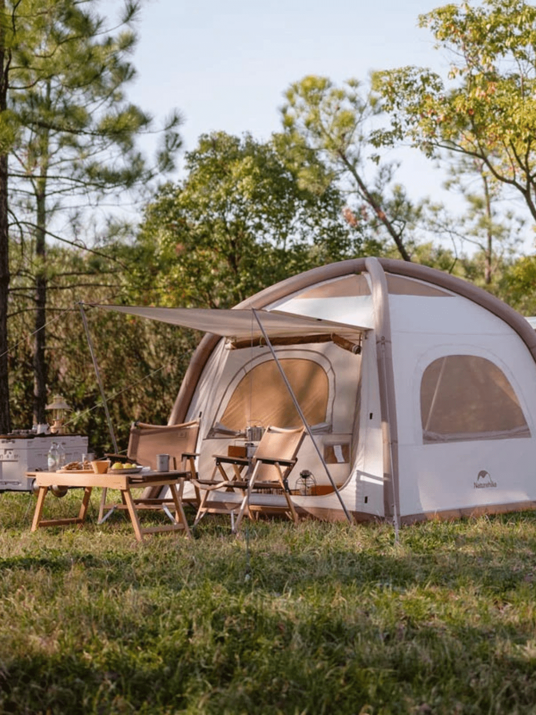 tente gonflable 3 places