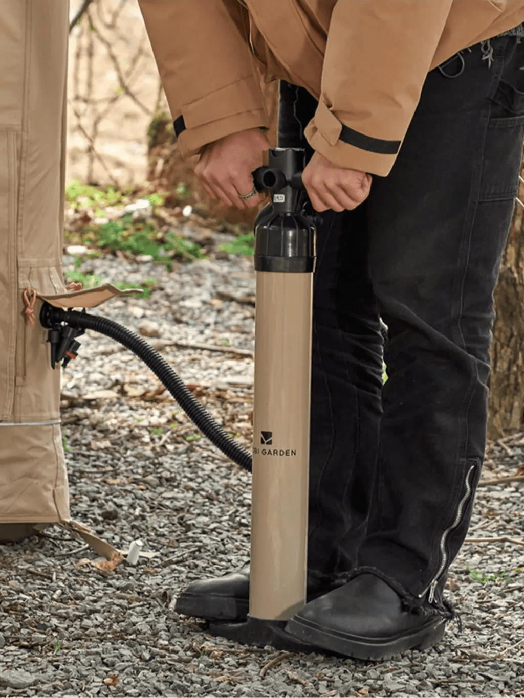 tente gonflable maison