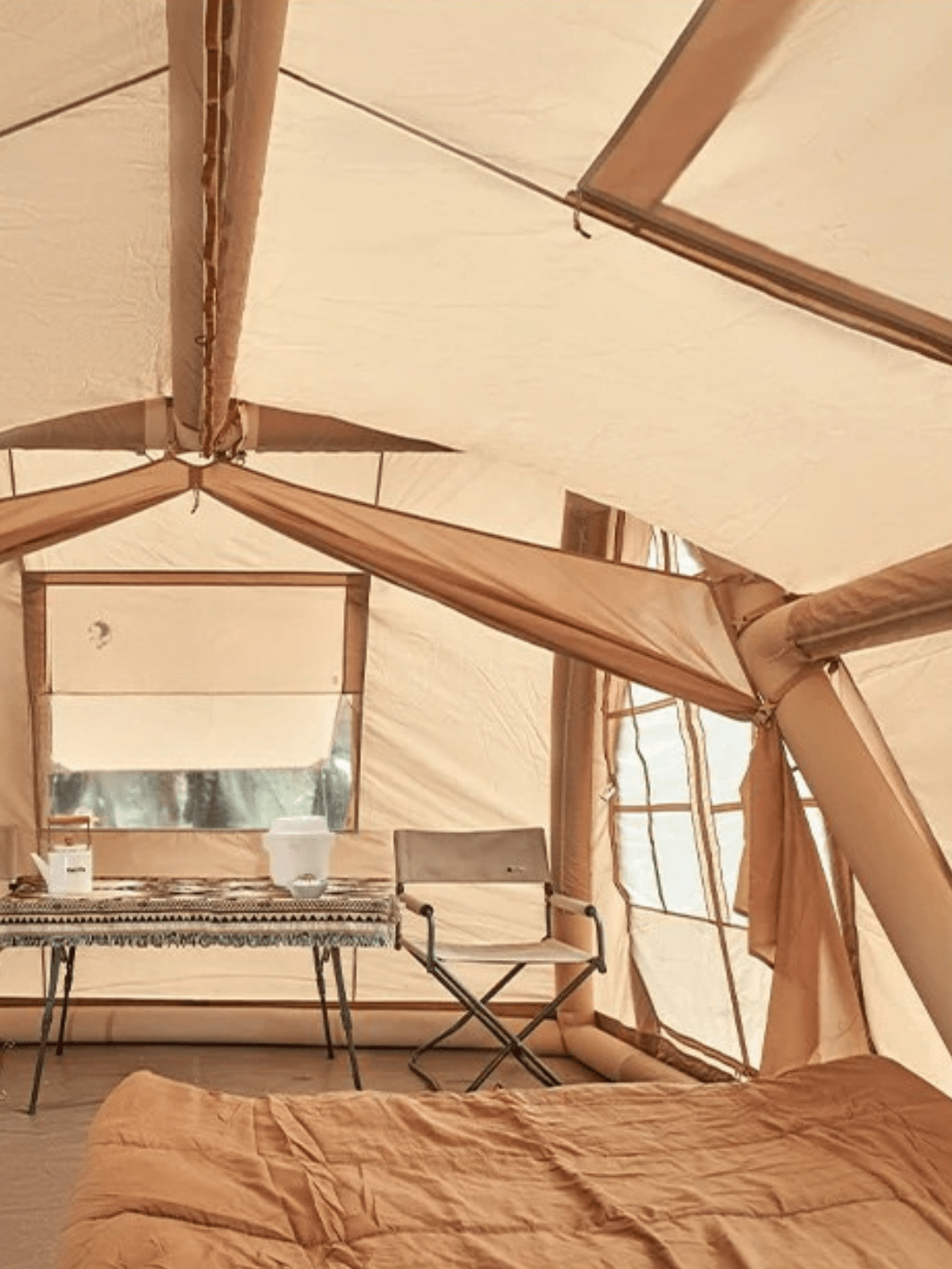 tente gonflable maison