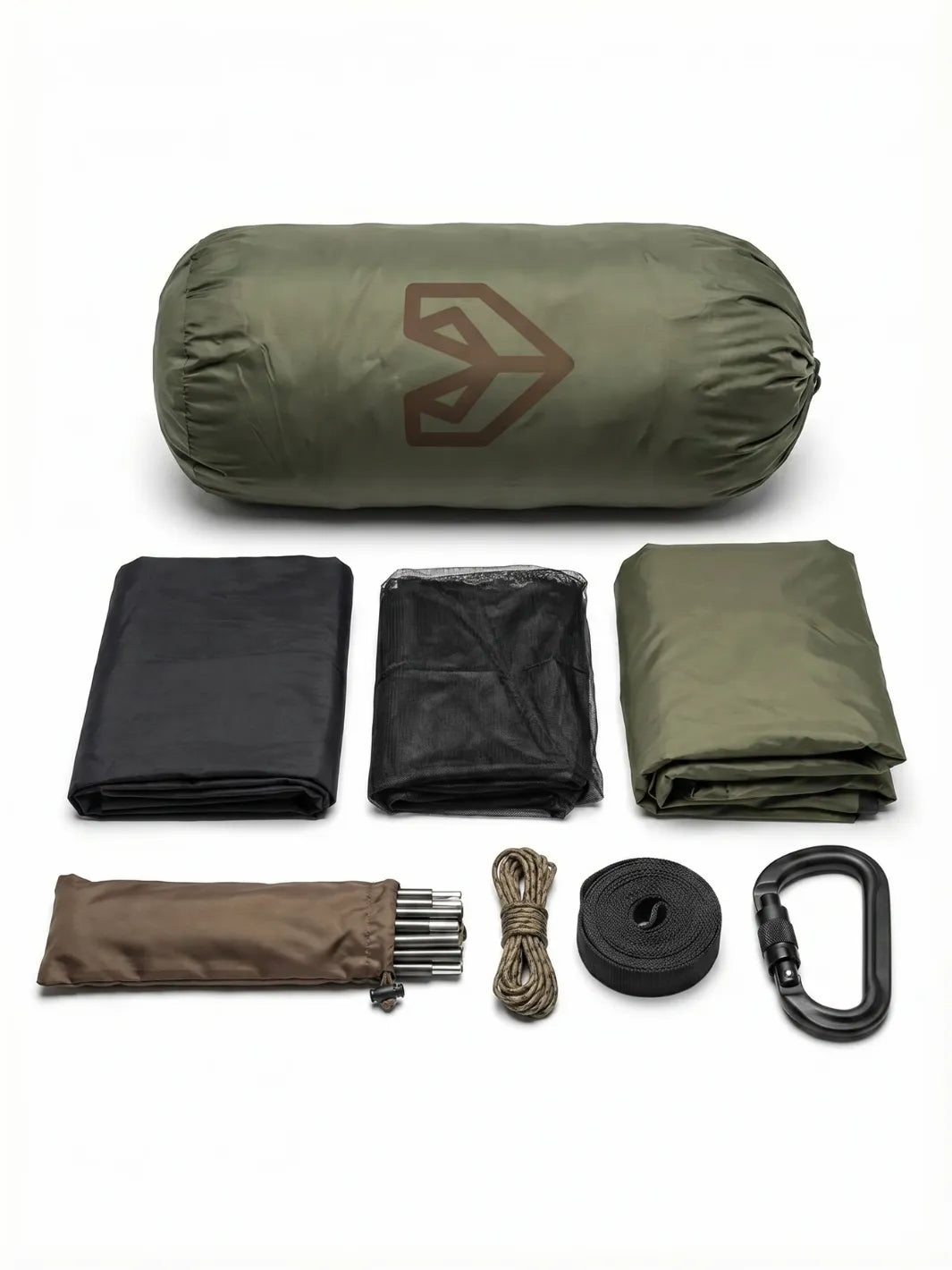 Tente hamac suspendu | QUATRE CONFIGURATIONS FLEXIBLES