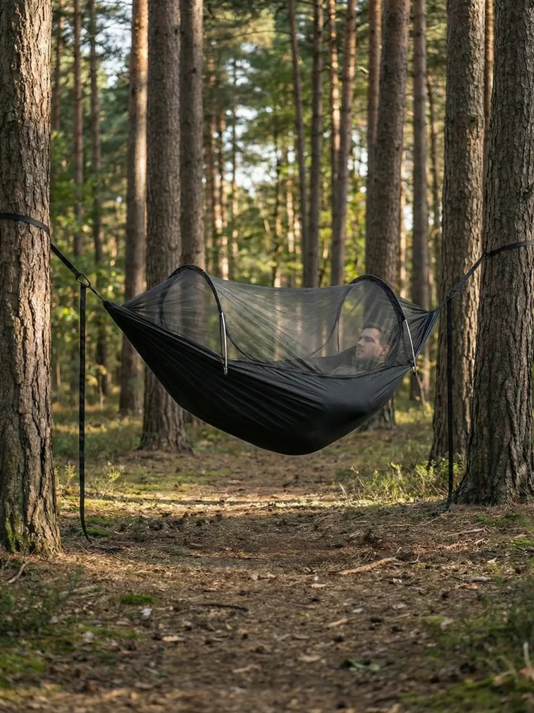 Tente hamac suspendu | QUATRE CONFIGURATIONS FLEXIBLES