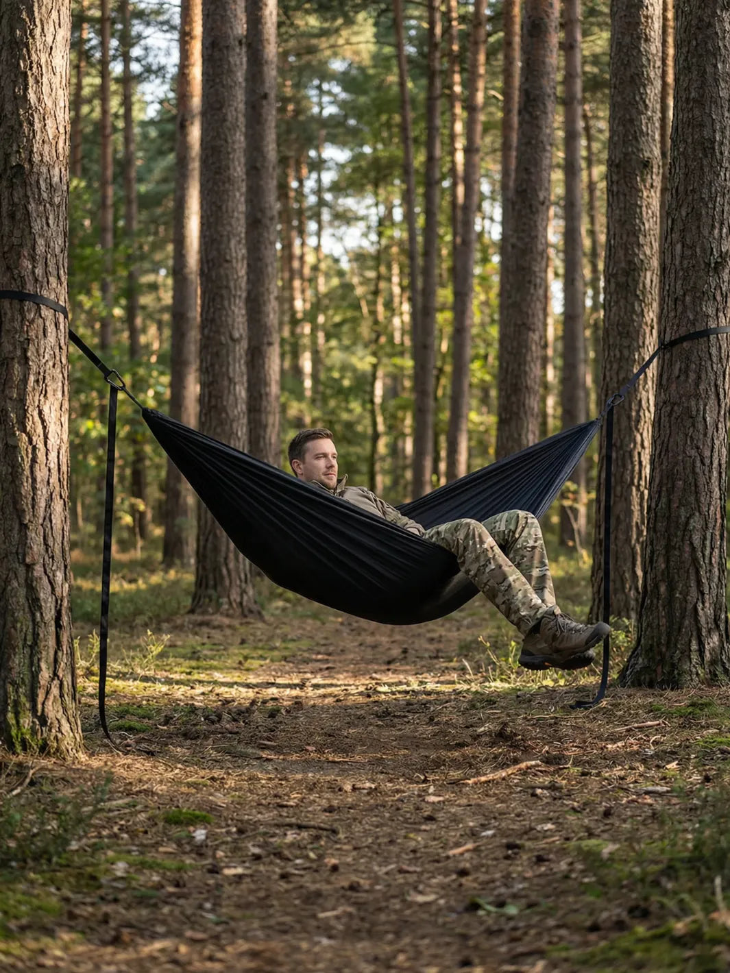 Tente hamac suspendu | QUATRE CONFIGURATIONS FLEXIBLES