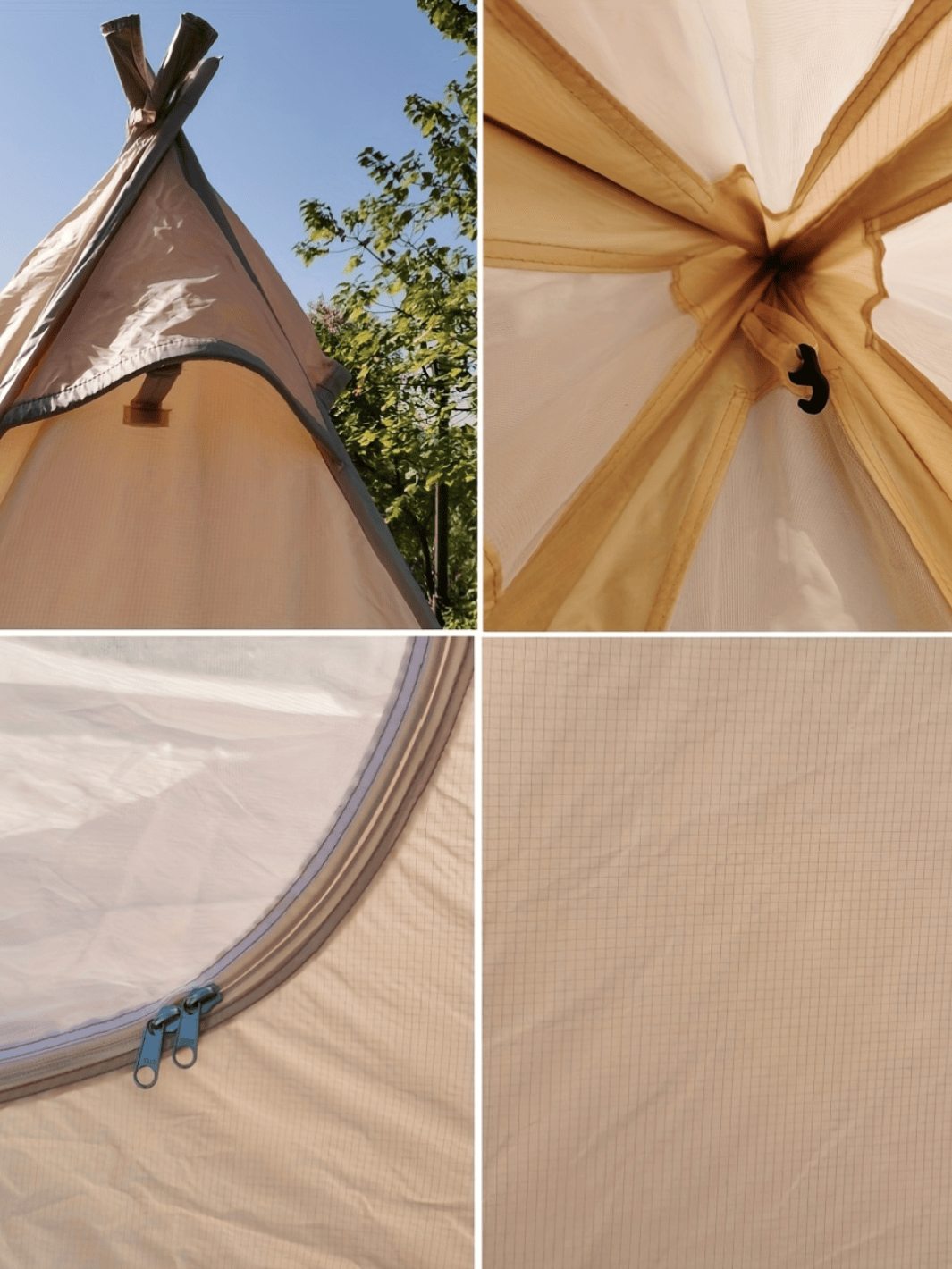 Tente indien | Esprit nature et espace confortable