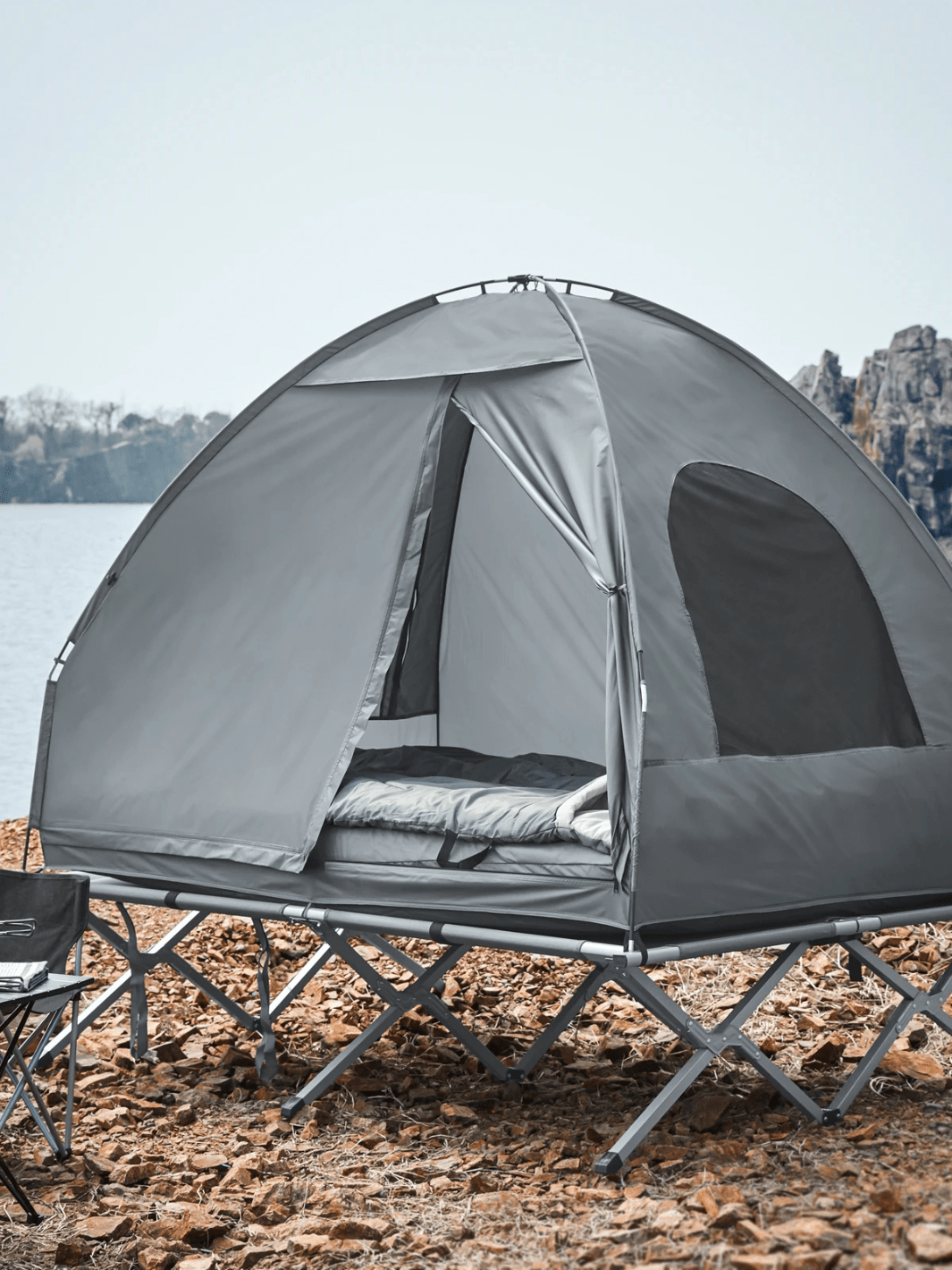 tente lit de camp