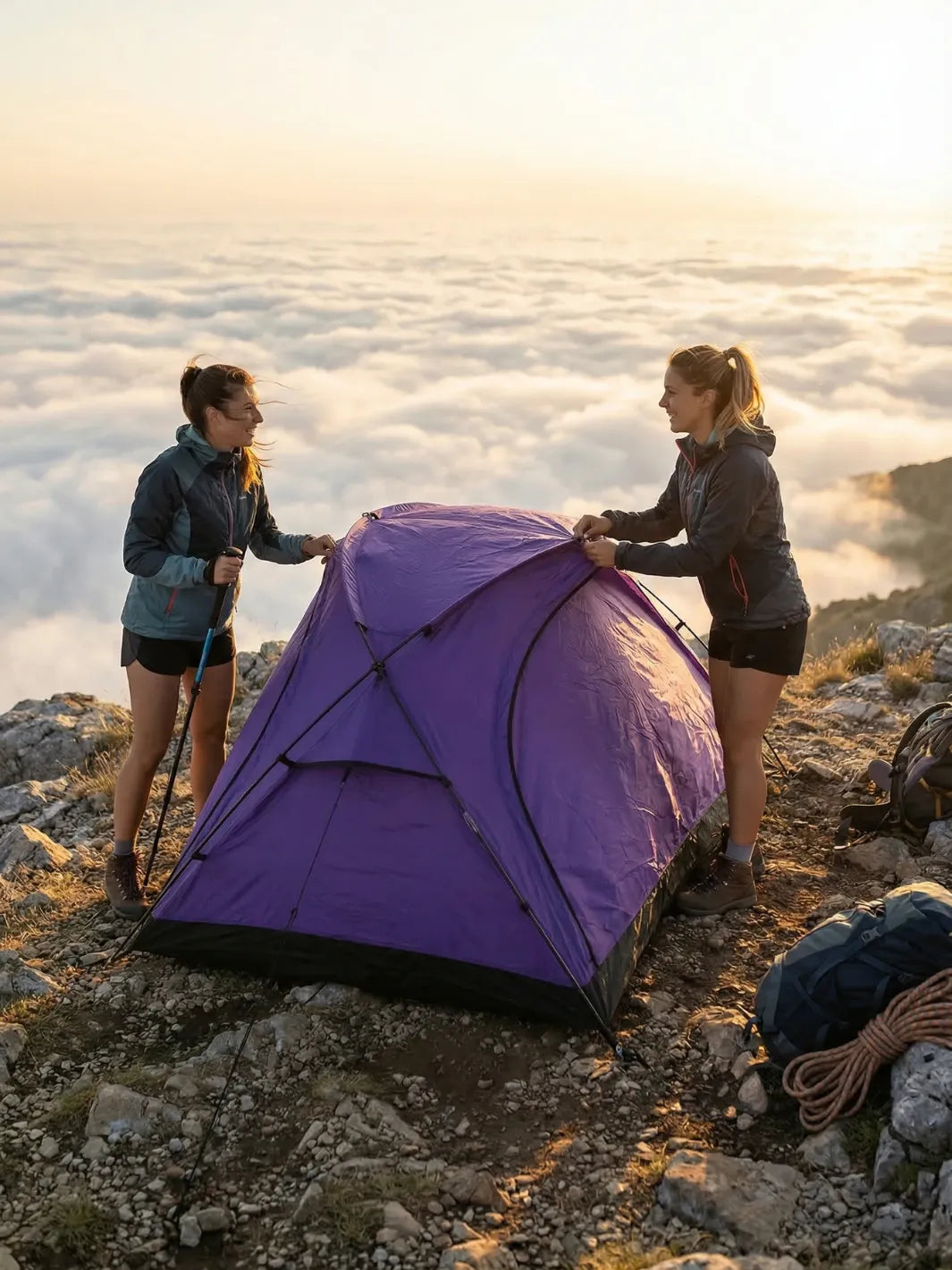 Tente outdoor 2 personnes | 2,65 KG ULTRA-LÉGÈRE