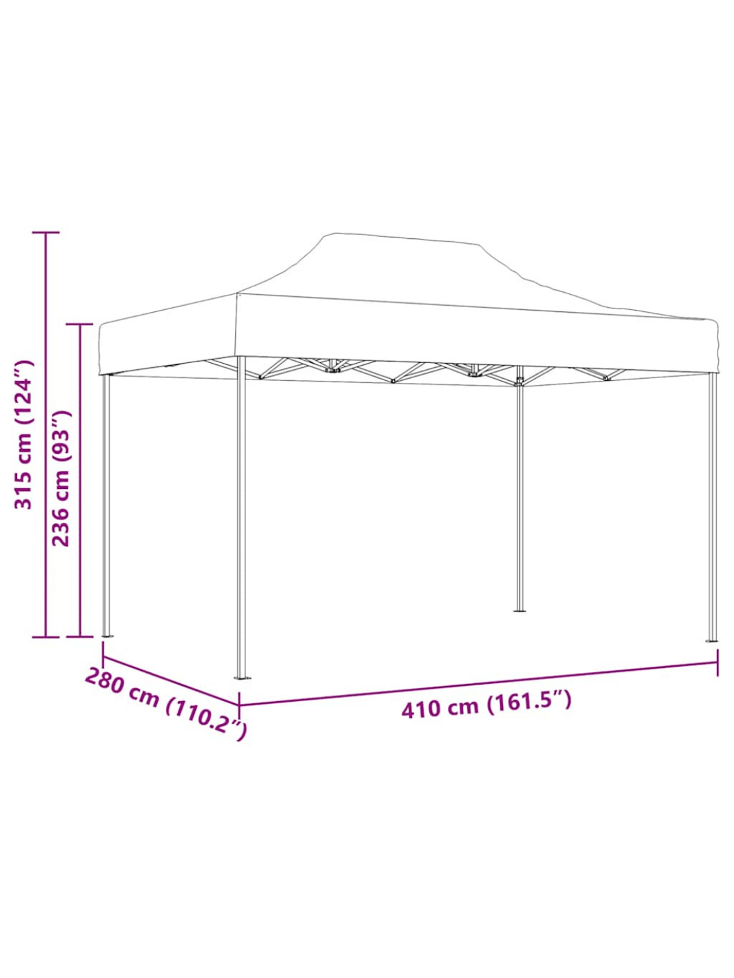 tente paddock pliante