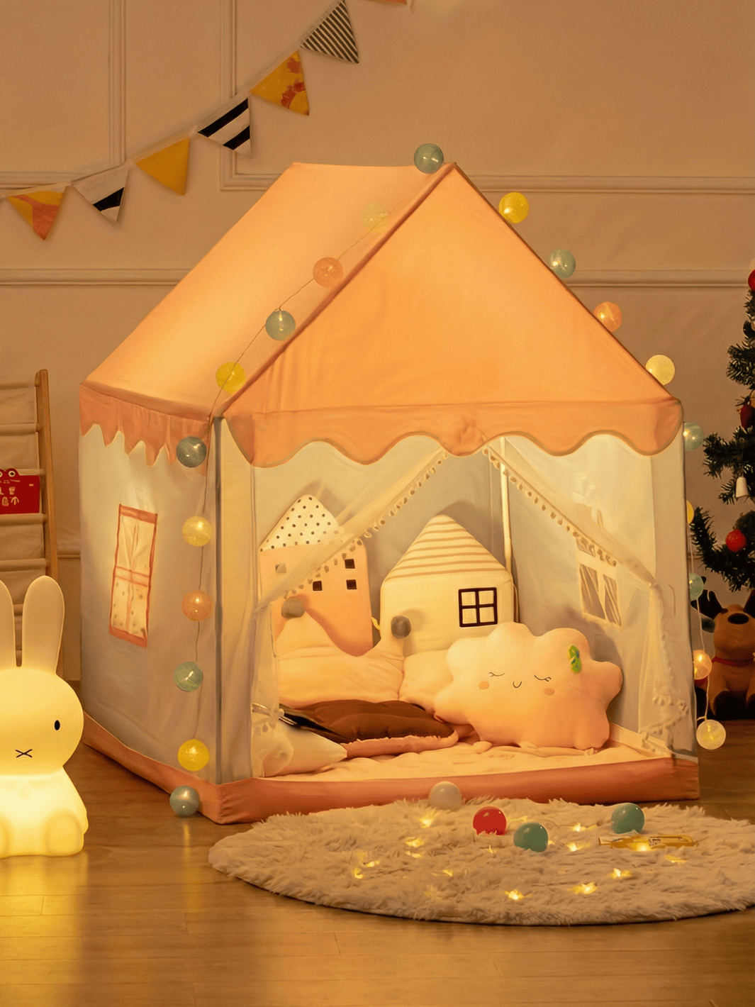 Tente pour fillette | Un espace magique à elle