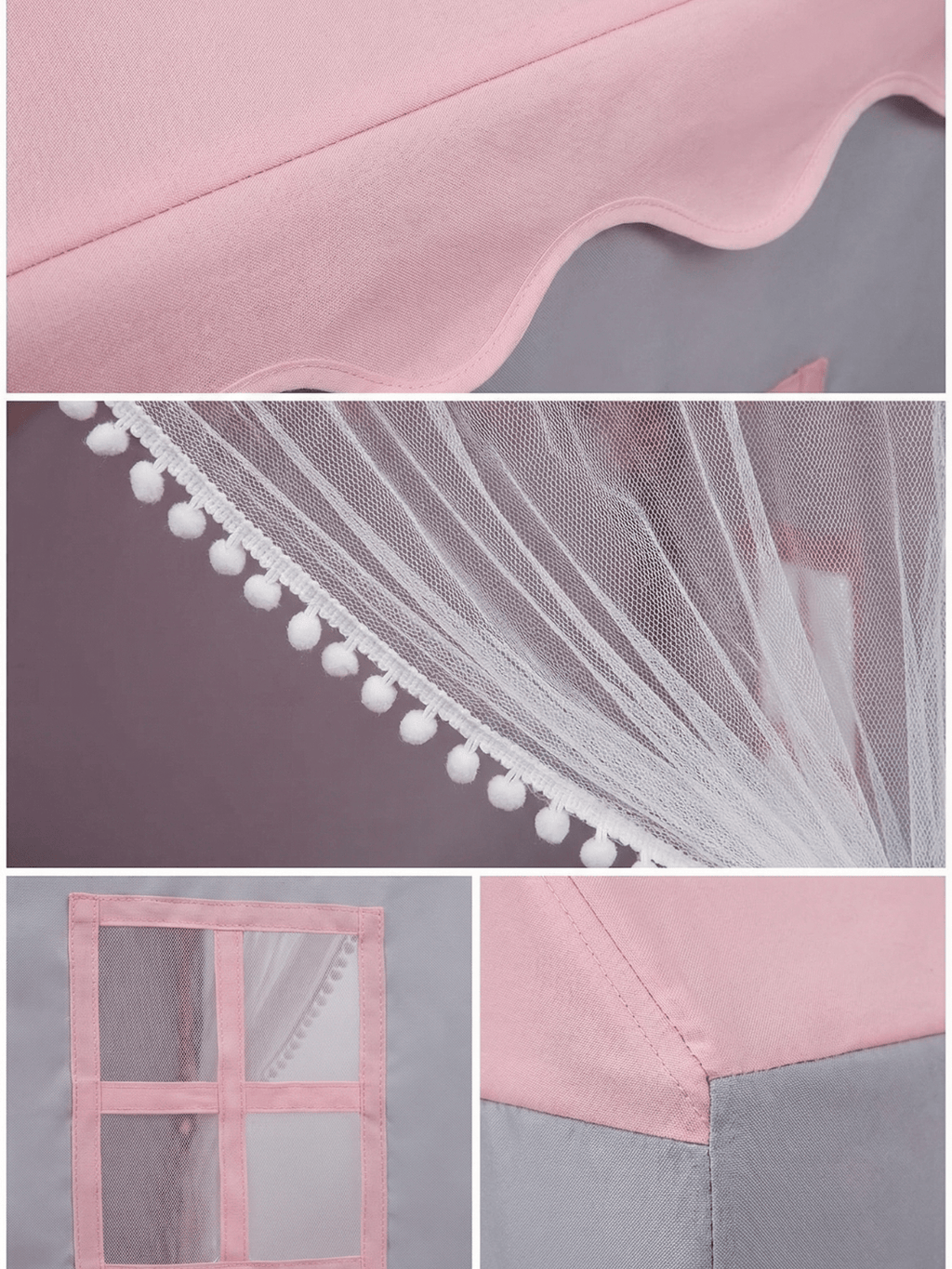 Tente pour fillette | Un espace magique à elle