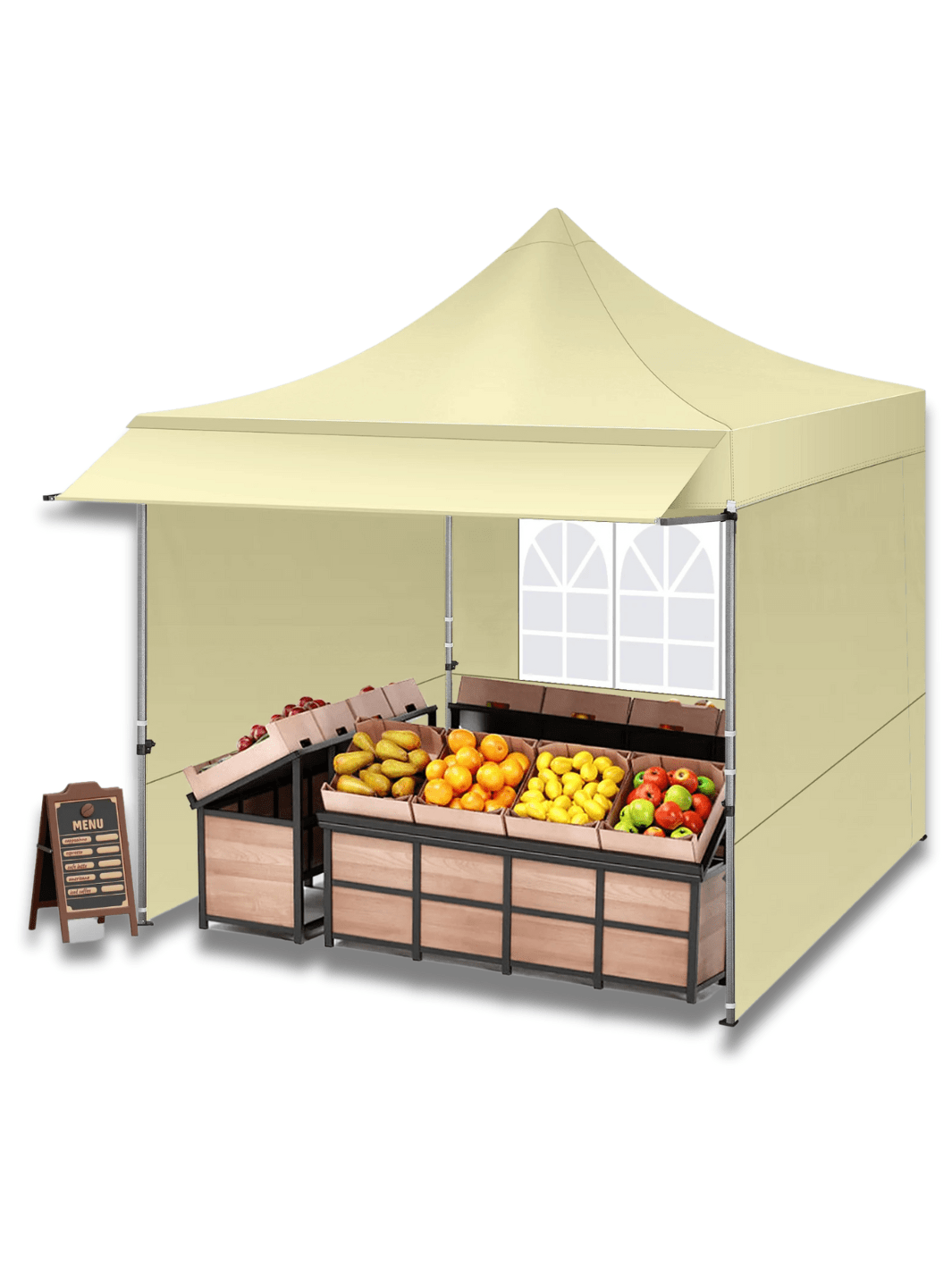 tente pour les marchés