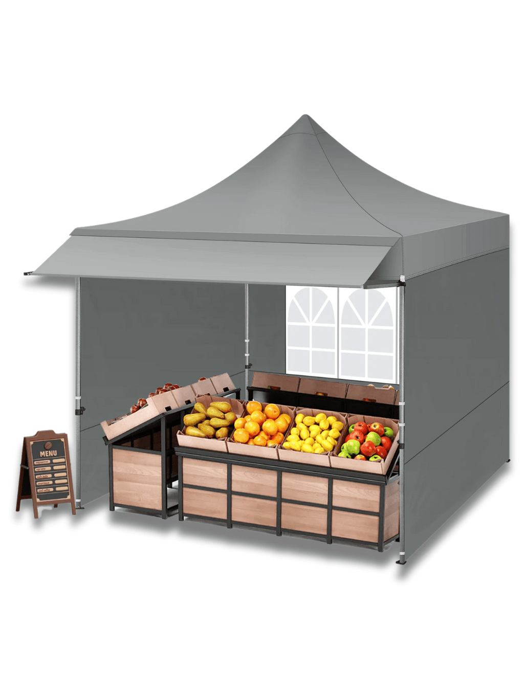 tente pour les marchés