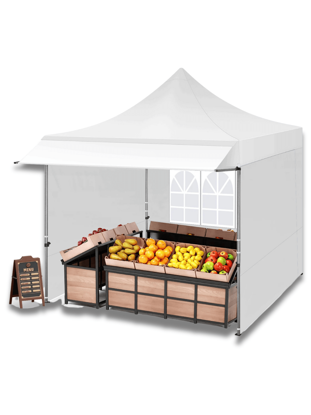 tente pour les marchés