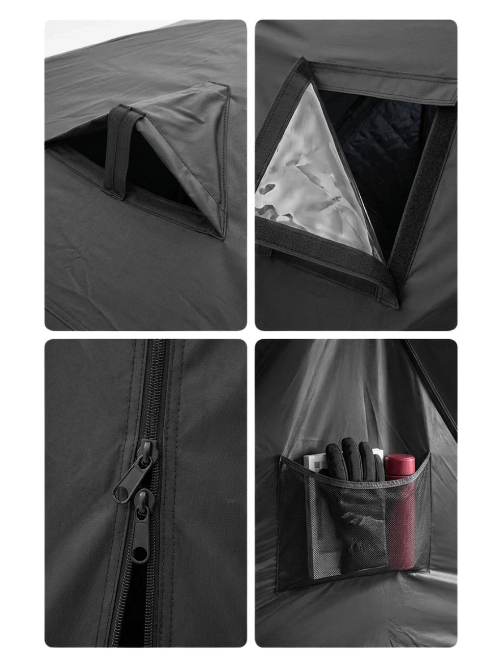 Tente pour peche sur glace | Chaleur assurée