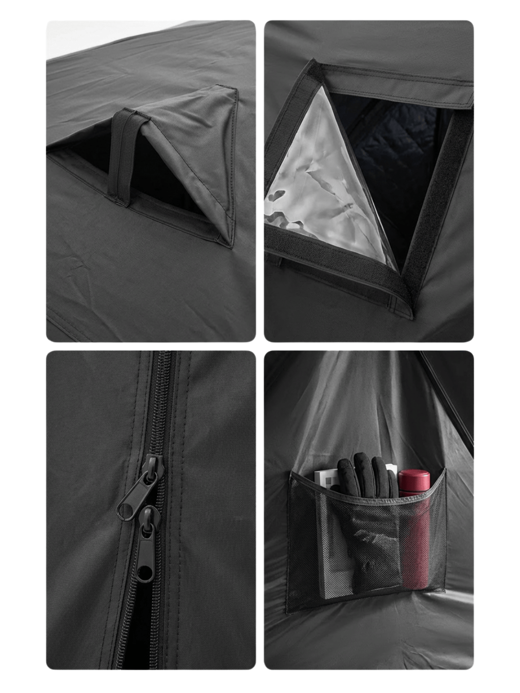 Tente pour peche sur glace | Chaleur assurée