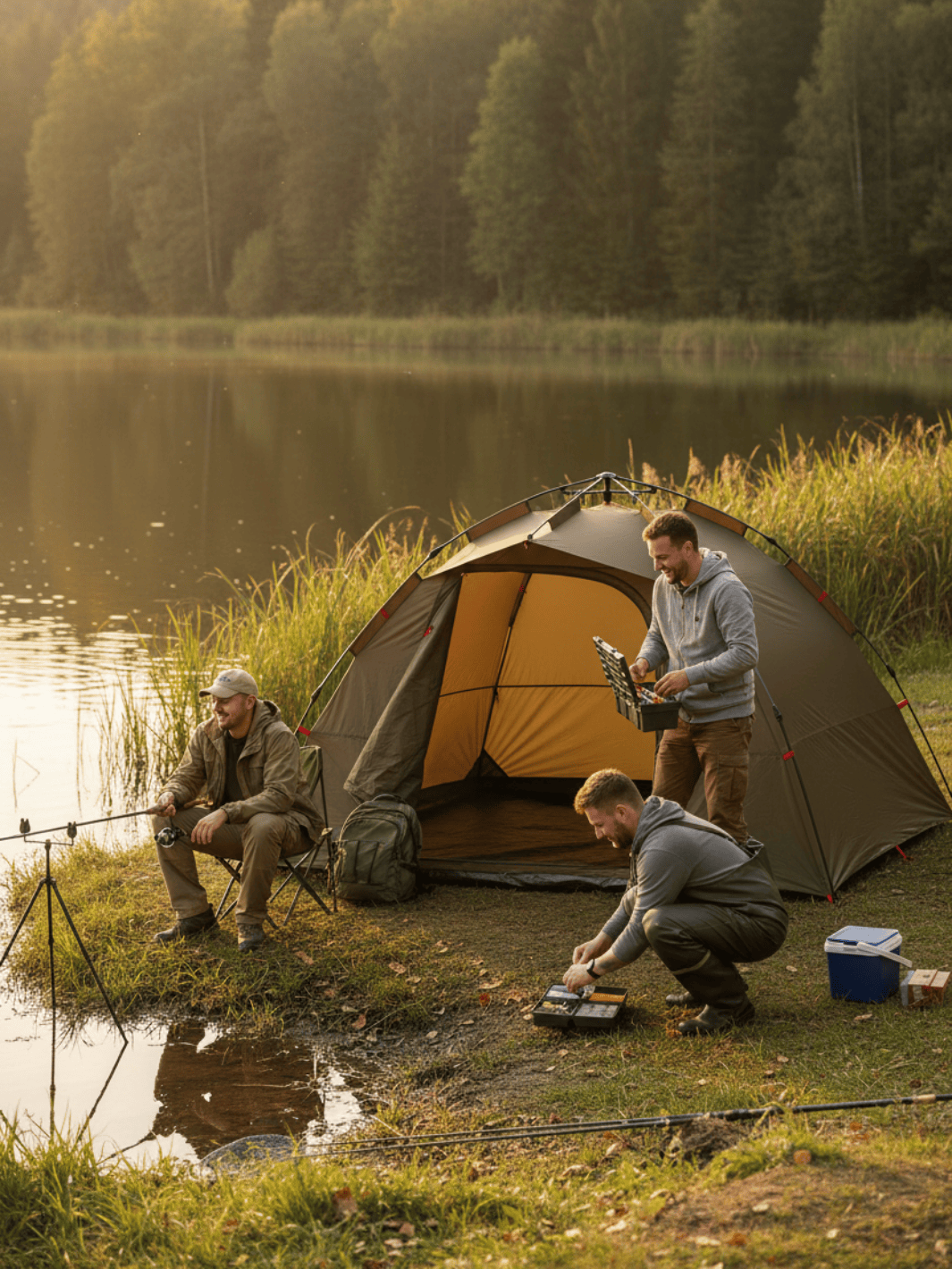 Tente pour pecheur | Abri pratique et rapide