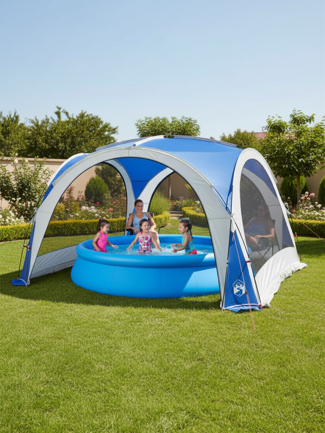 Tente pour piscine et jardin | Abri extérieur polyvalent