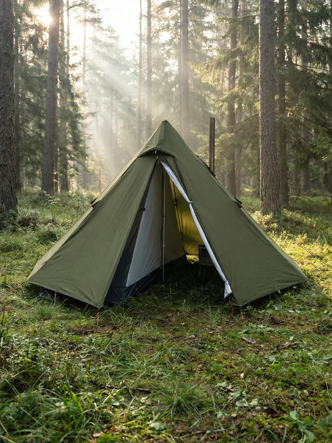 monter tente Tente tipi 2 places