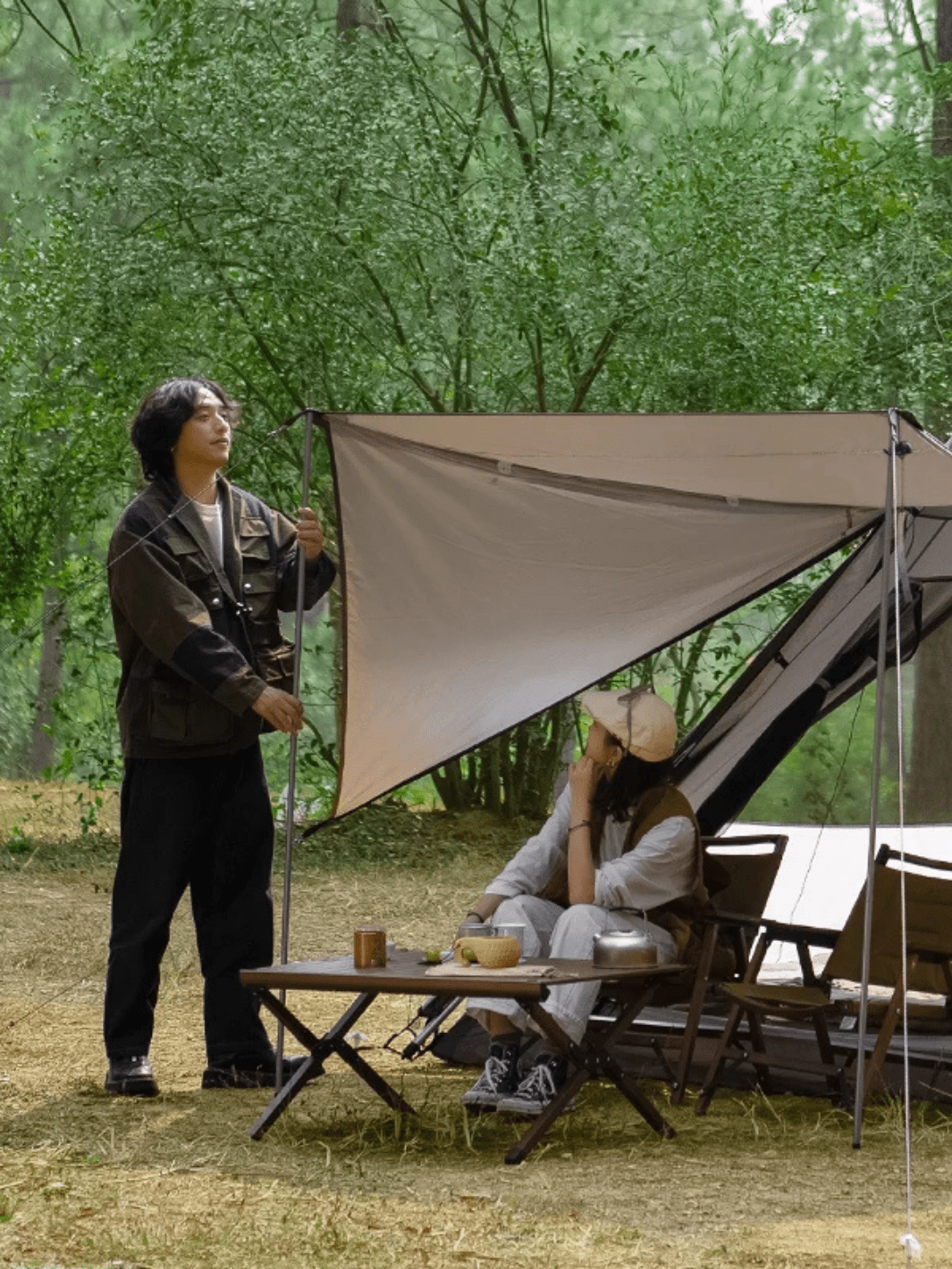 tente tipi exterieur