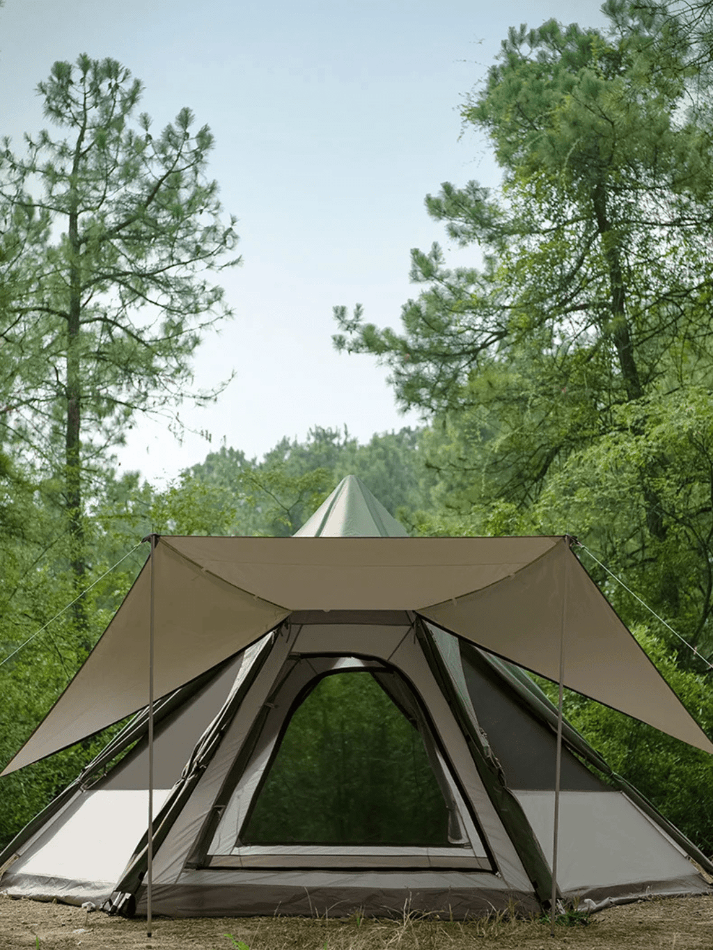 tente tipi exterieur