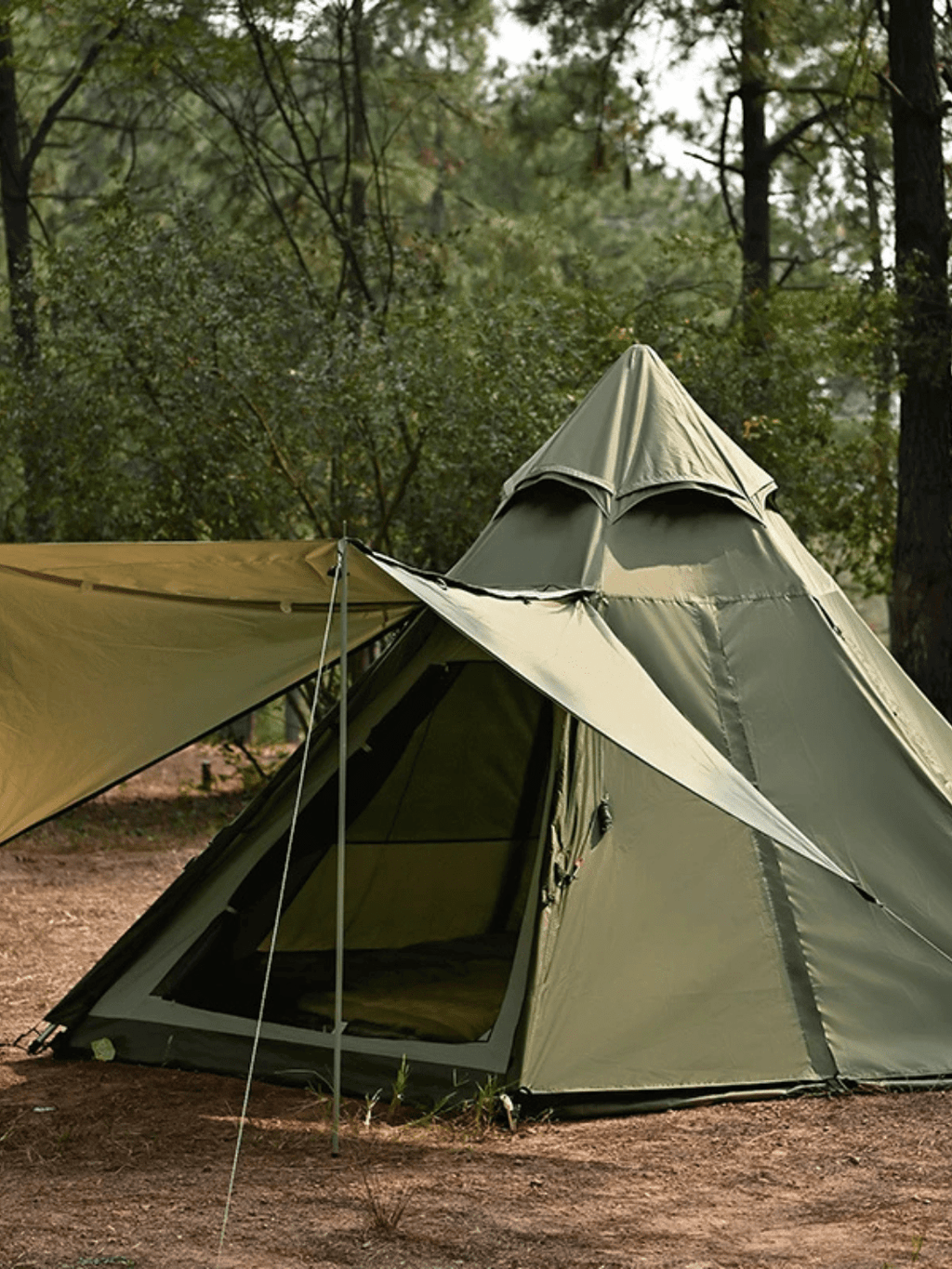 tente tipi exterieur