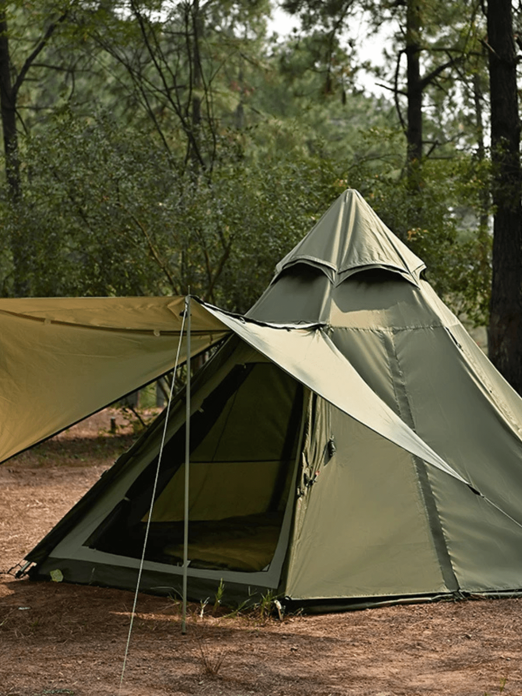 tente tipi exterieur