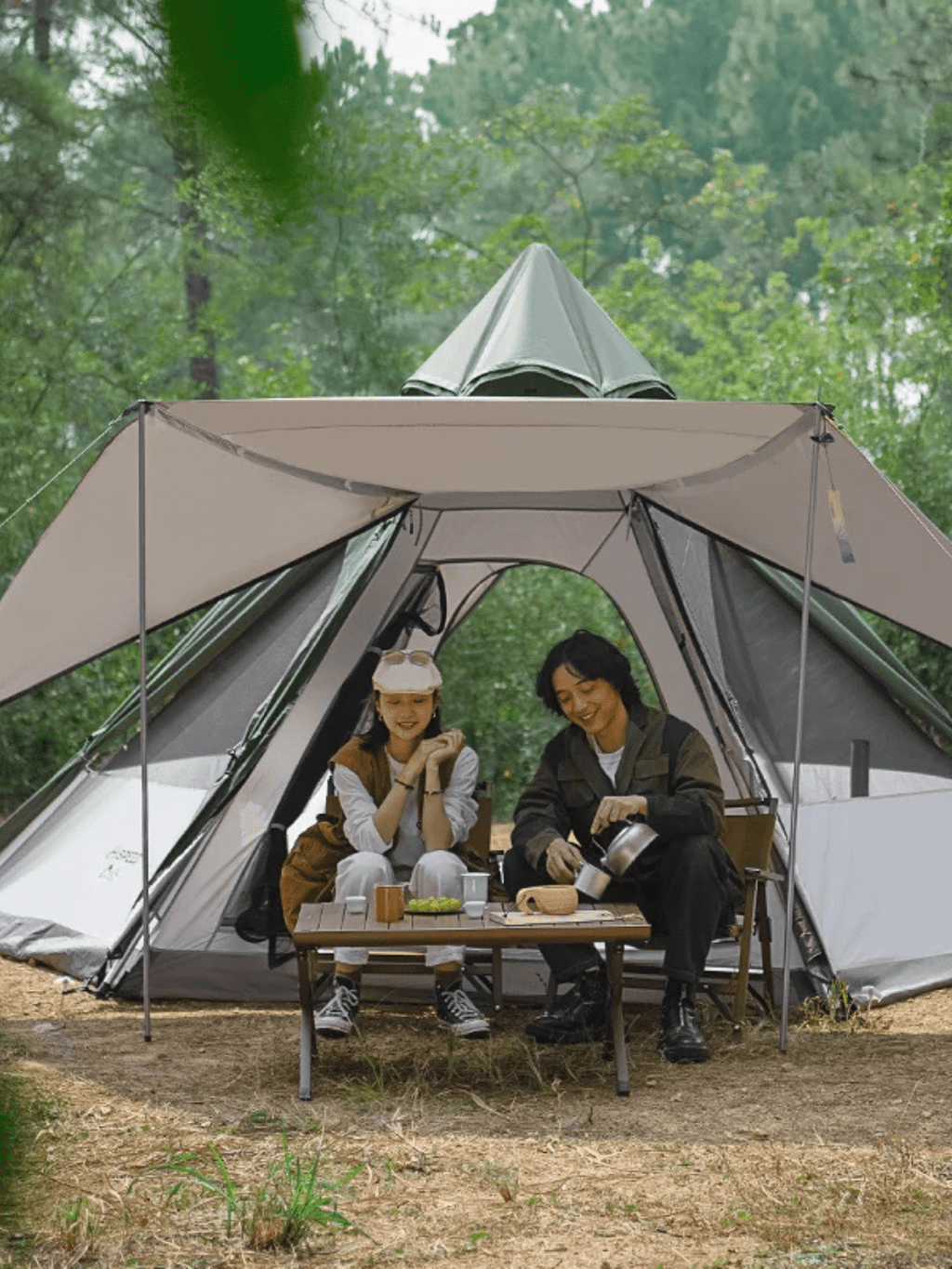 tente tipi exterieur