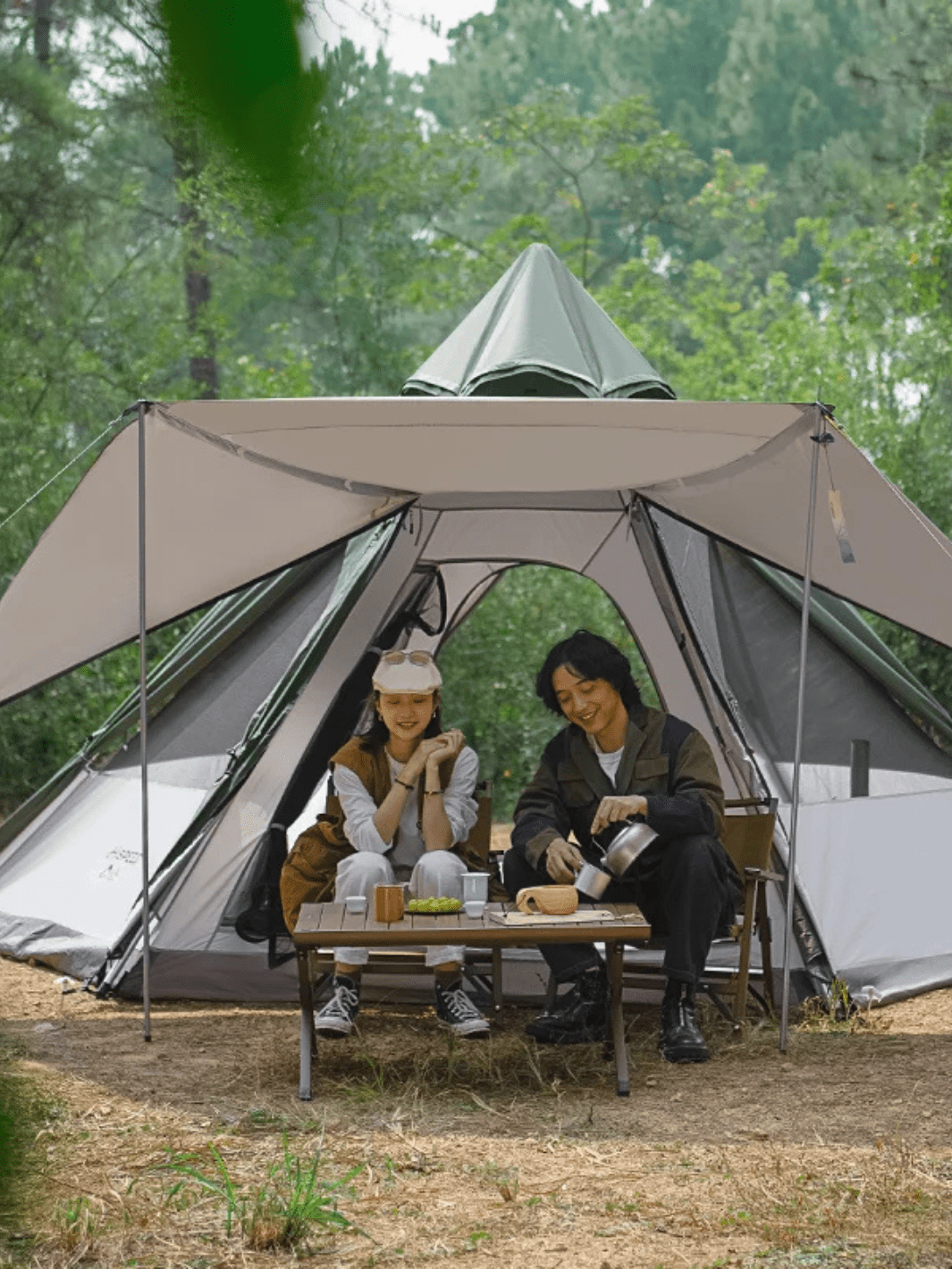 tente tipi exterieur