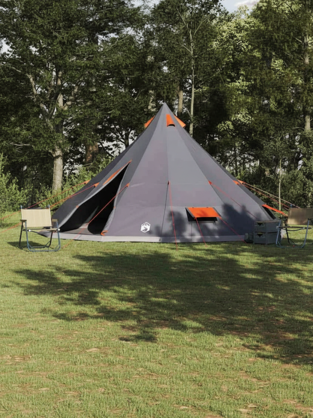 Tente tipi familiale XL | Espace et modernité