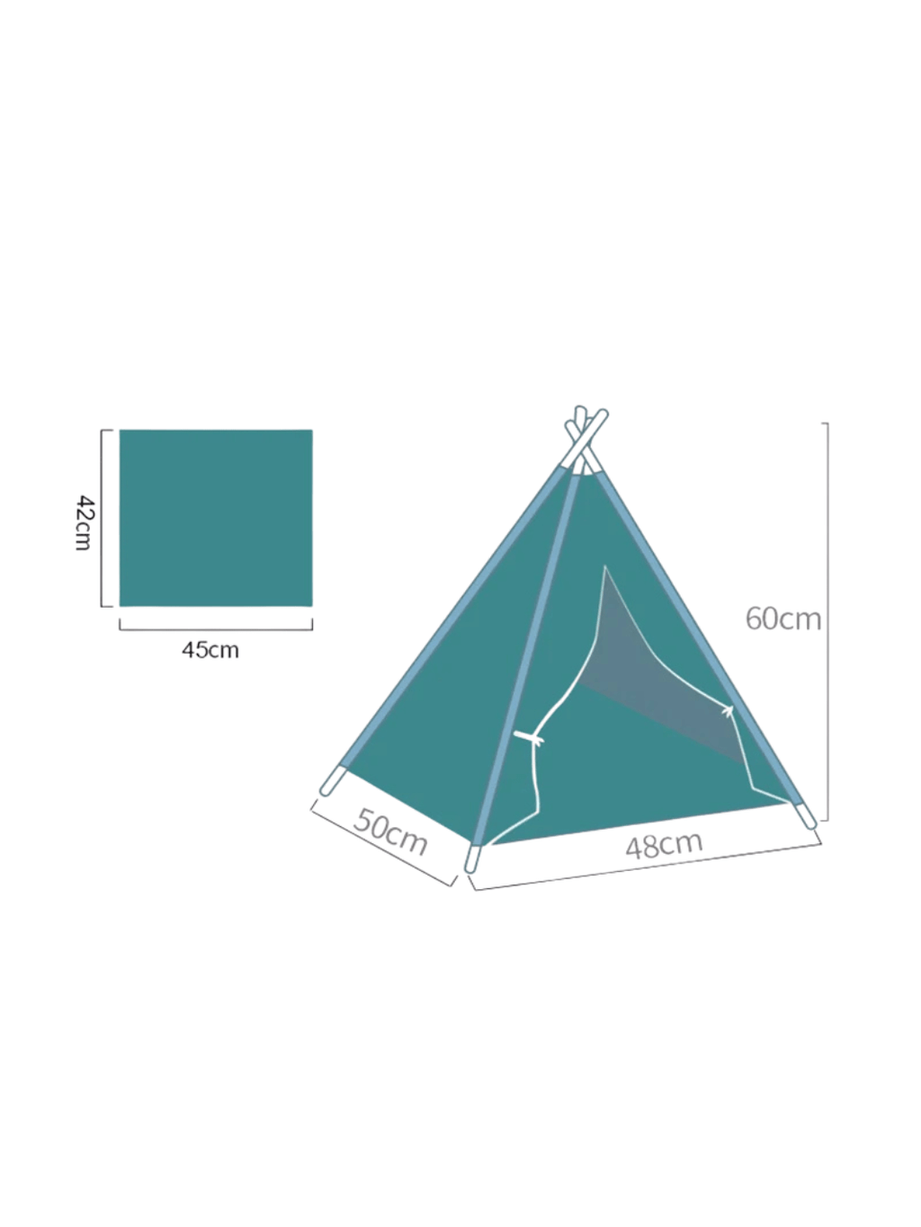 tente tipi pour chat