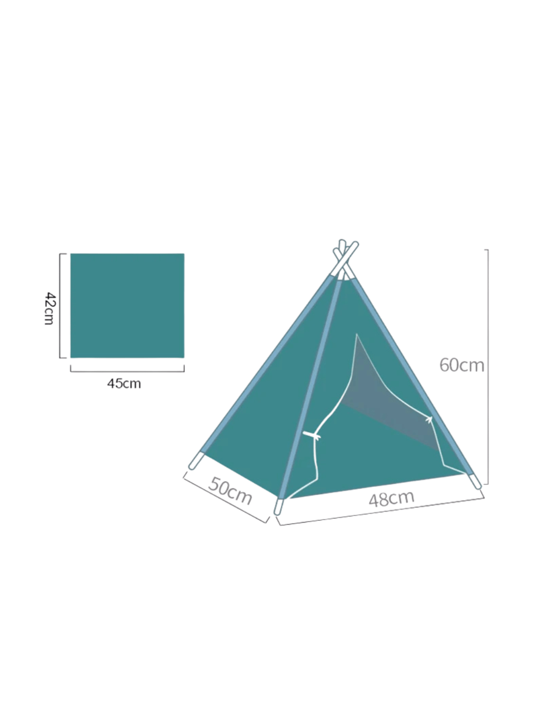 tente tipi pour chat