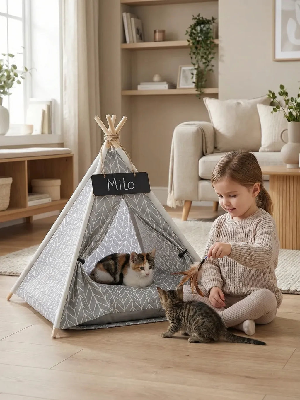 Tente tipi pour chat | VOTRE CHAT ENFIN HEUREUX