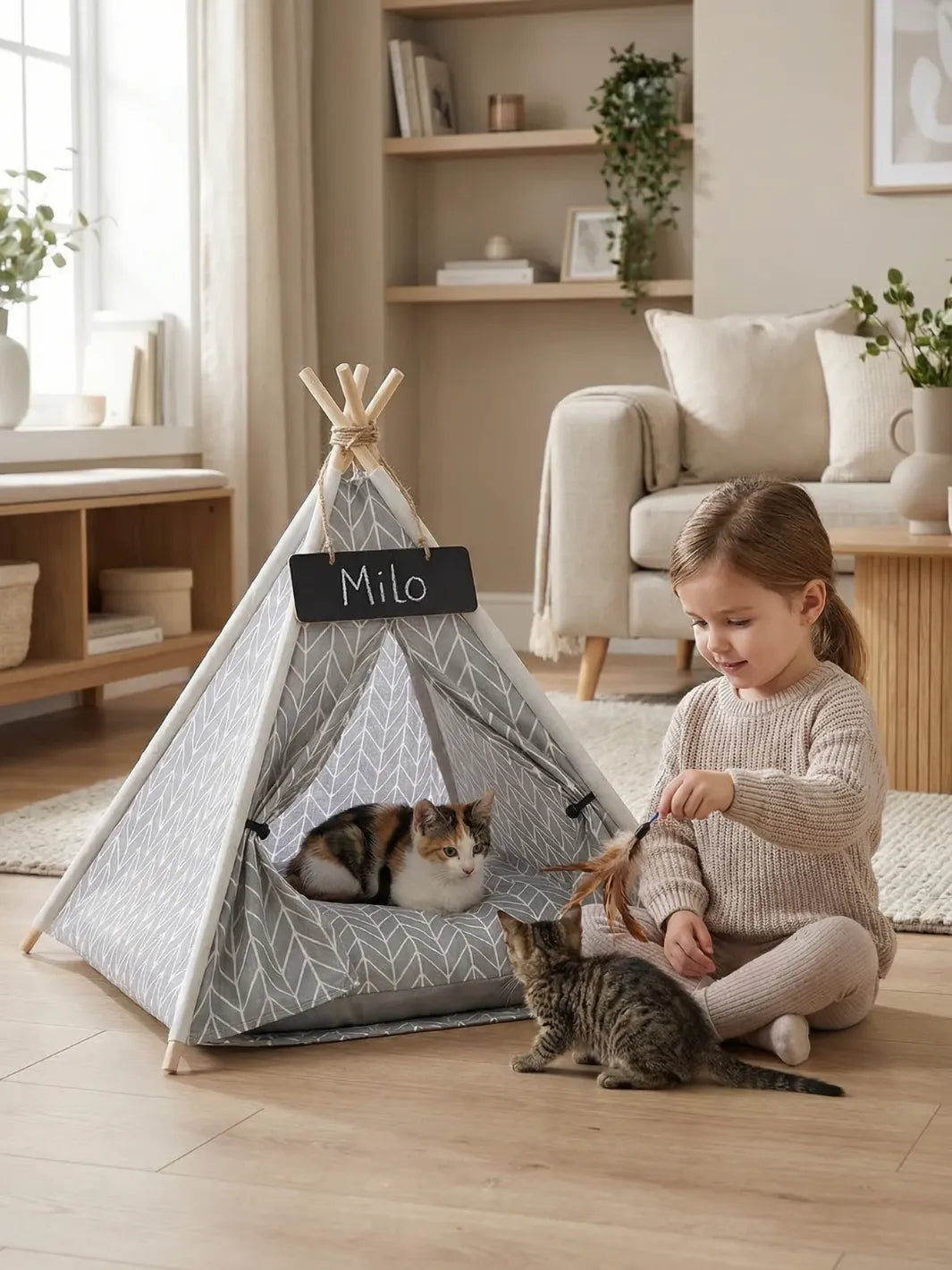 Tente tipi pour chat | VOTRE CHAT ENFIN HEUREUX