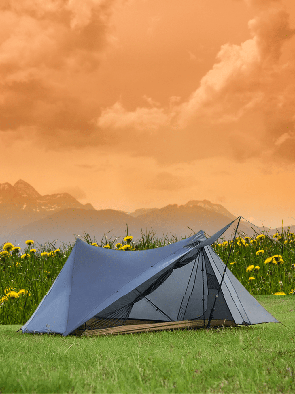 tente trekking fresh and black