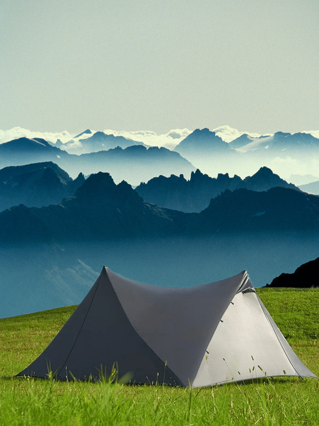 tente trekking fresh and black