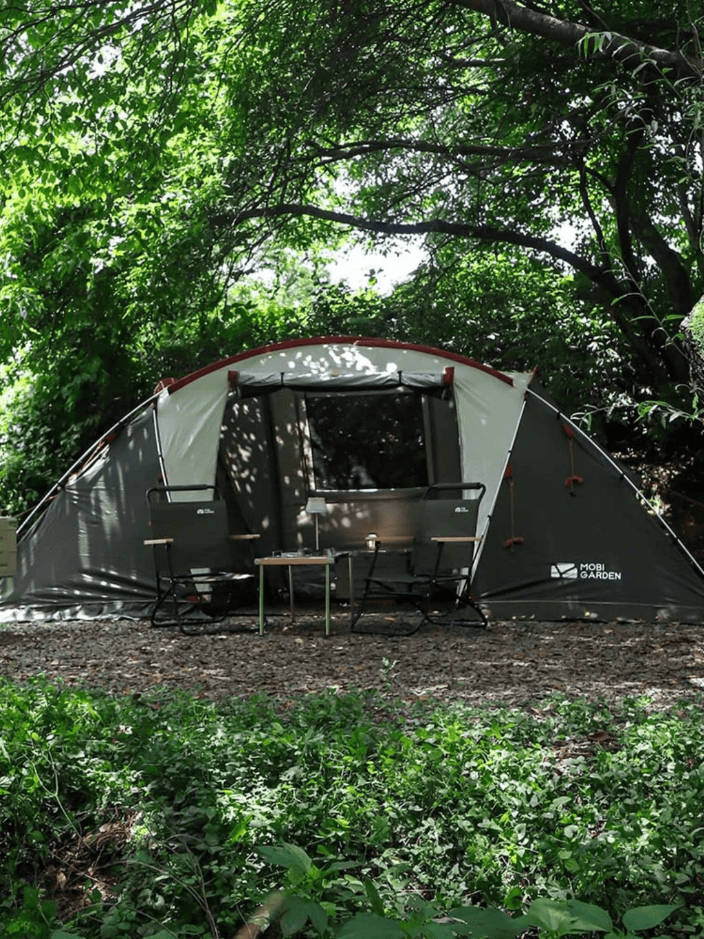 tente tunnel 2 chambres