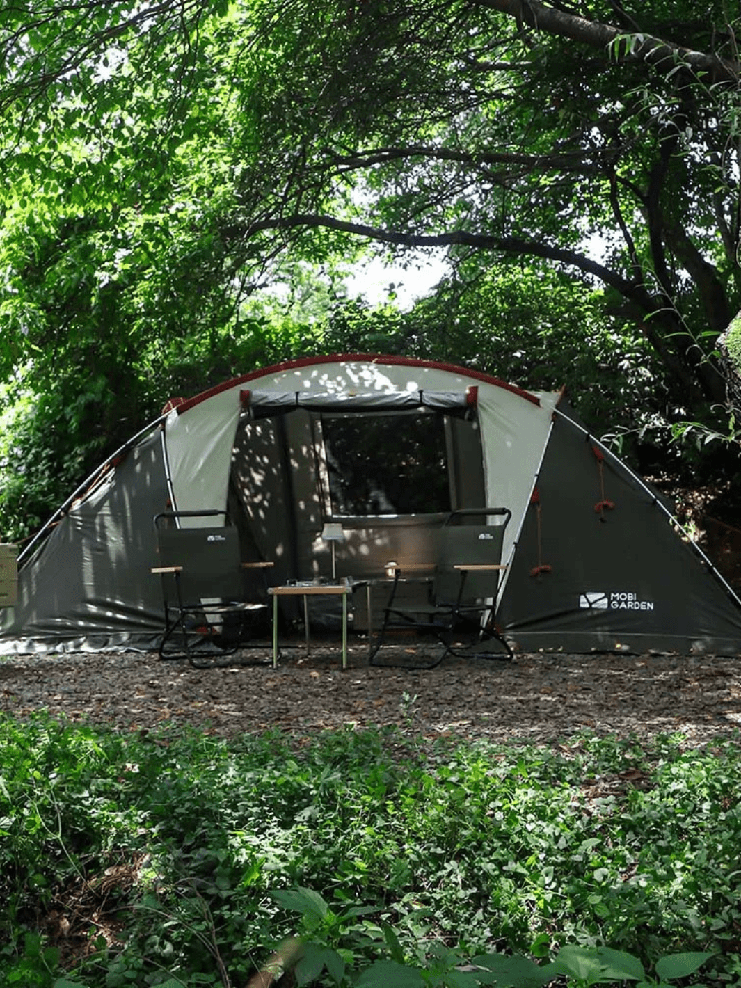 tente tunnel 2 chambres