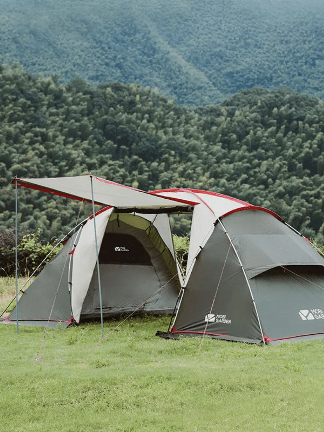 tente tunnel 2 chambres