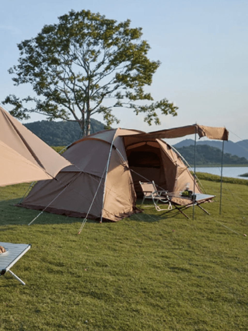 tente tunnel 2 chambres